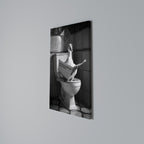 DUCKS IN THE CITY Vertical Canvas Print