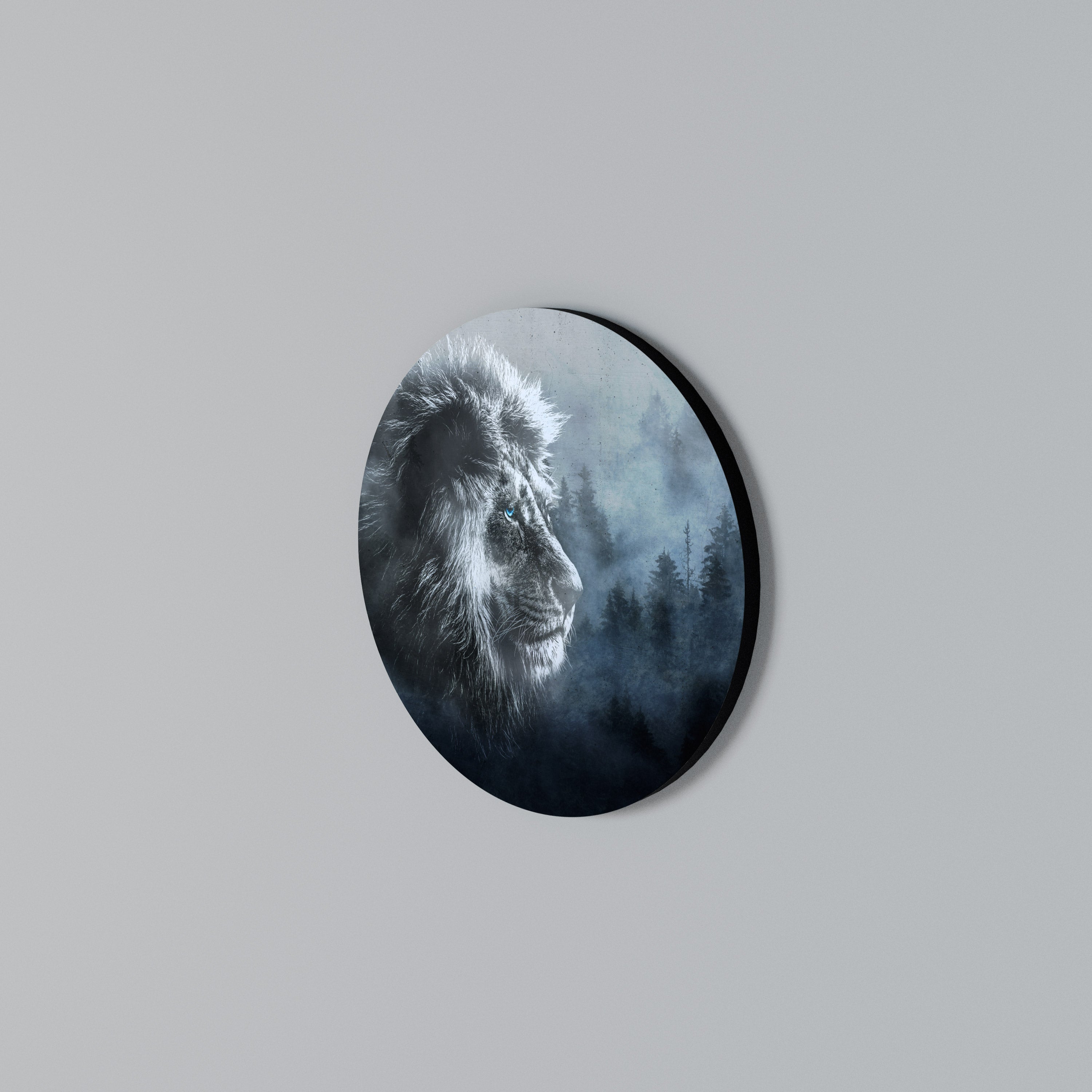 FROSTED ROYALTY Kulatá nástěnná dekorace