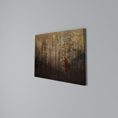 WHISPERING WOODS MYSTIQUE Horizontal Canvas Print