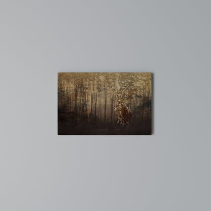 WHISPERING WOODS MYSTIQUE Horizontal Canvas Print