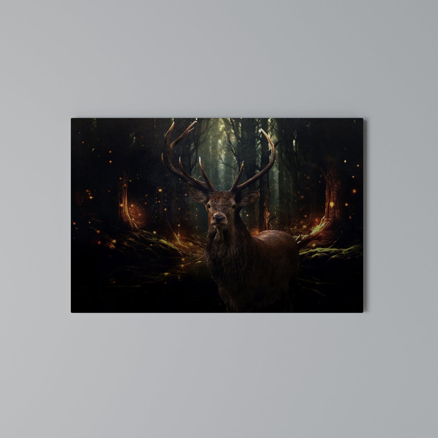 ENCHANTED FOREST GUARDIAN Horizontal Canvas Print