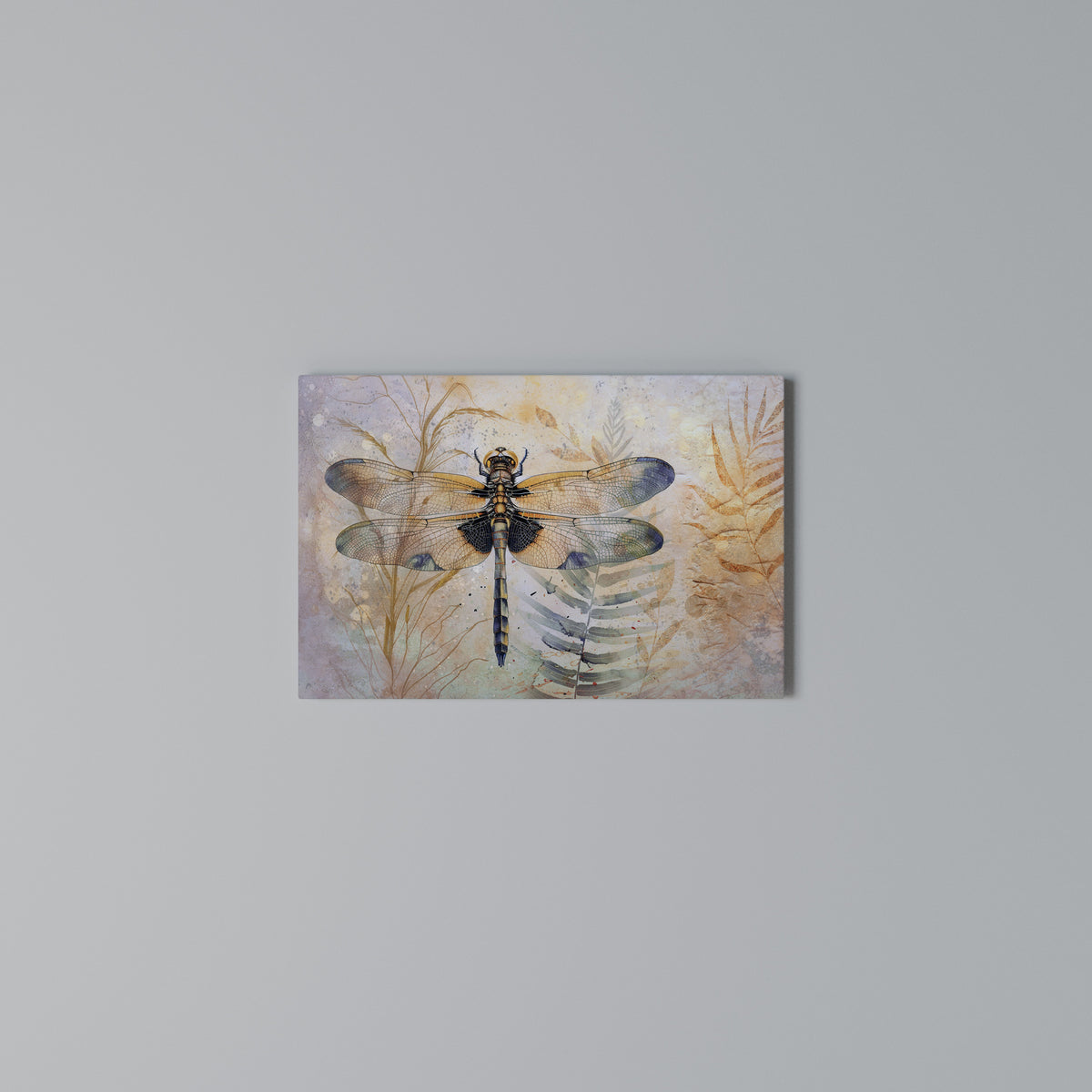 HER HIGHNESS DRAGONFLY Horizontal Canvas Print