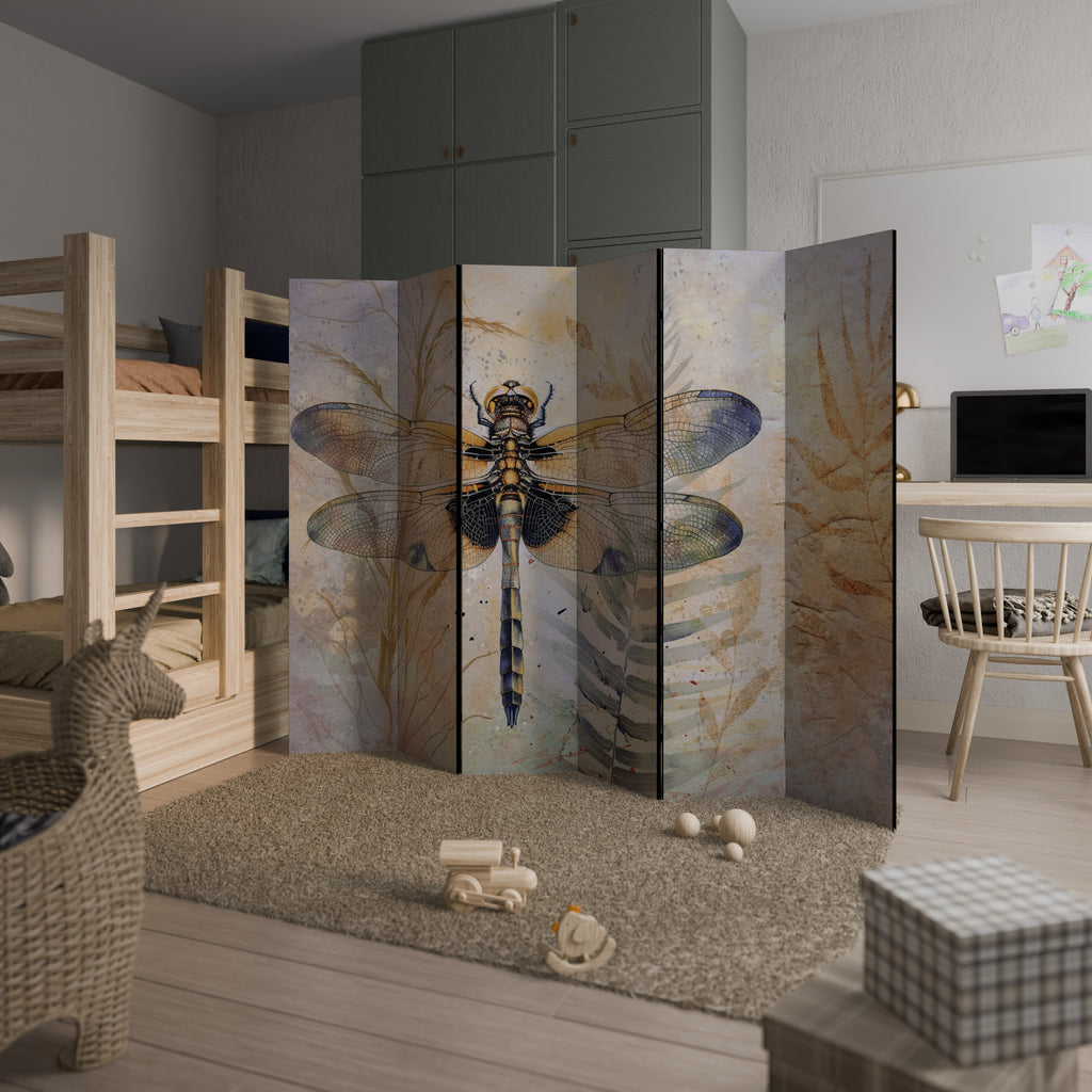 HER HIGHNESS DRAGONFLY 6-Panel Room Divider