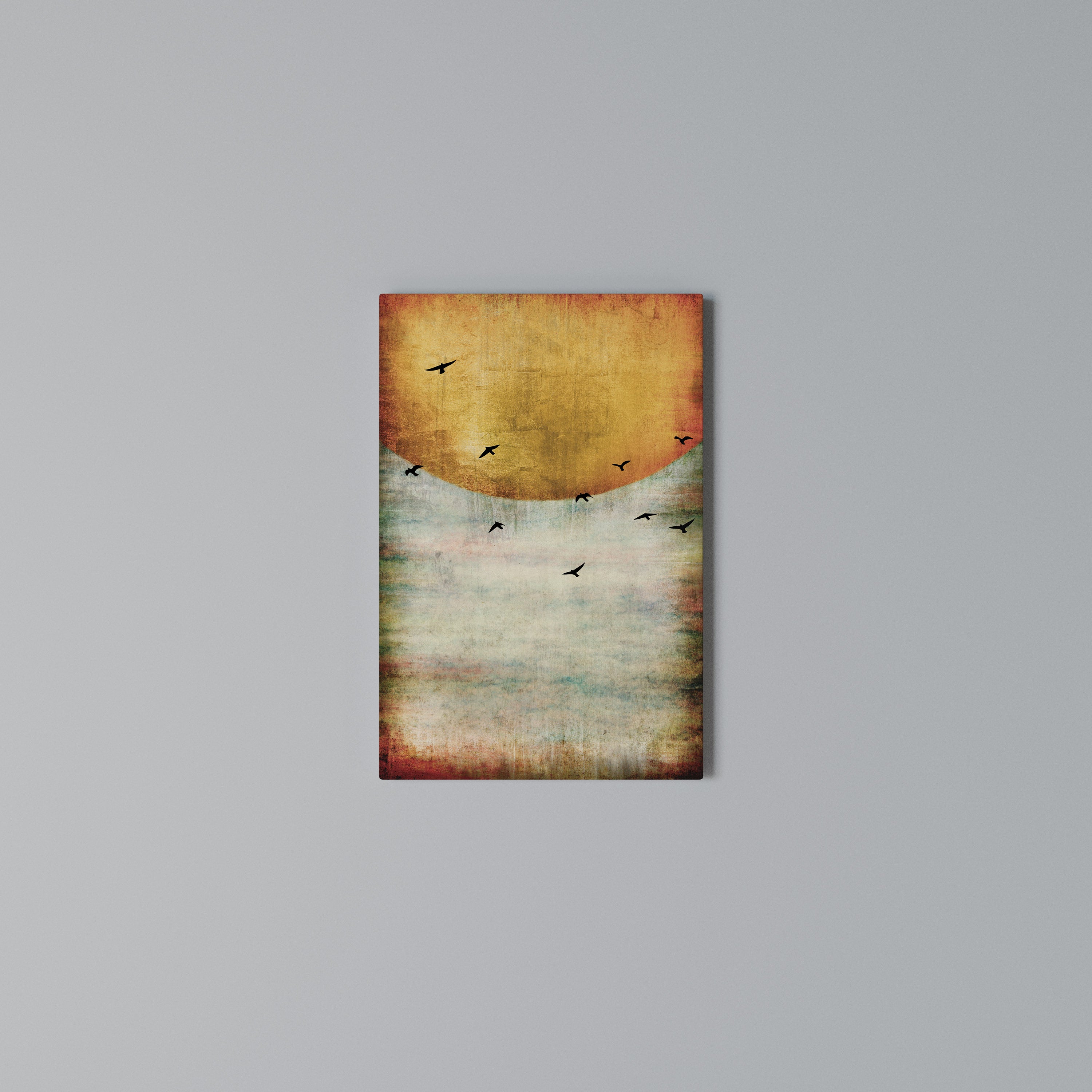 UP TO THE SUN Vertical Canvas Print