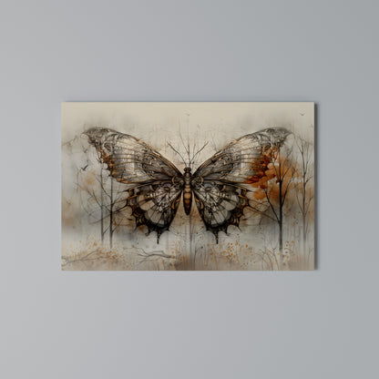 MECHANICAL BEAUTY UNVEILED Horizontal Canvas Print