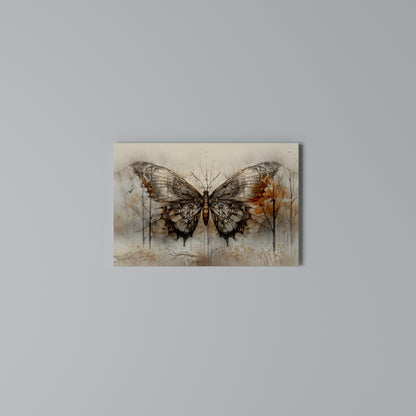 MECHANICAL BEAUTY UNVEILED Horizontal Canvas Print