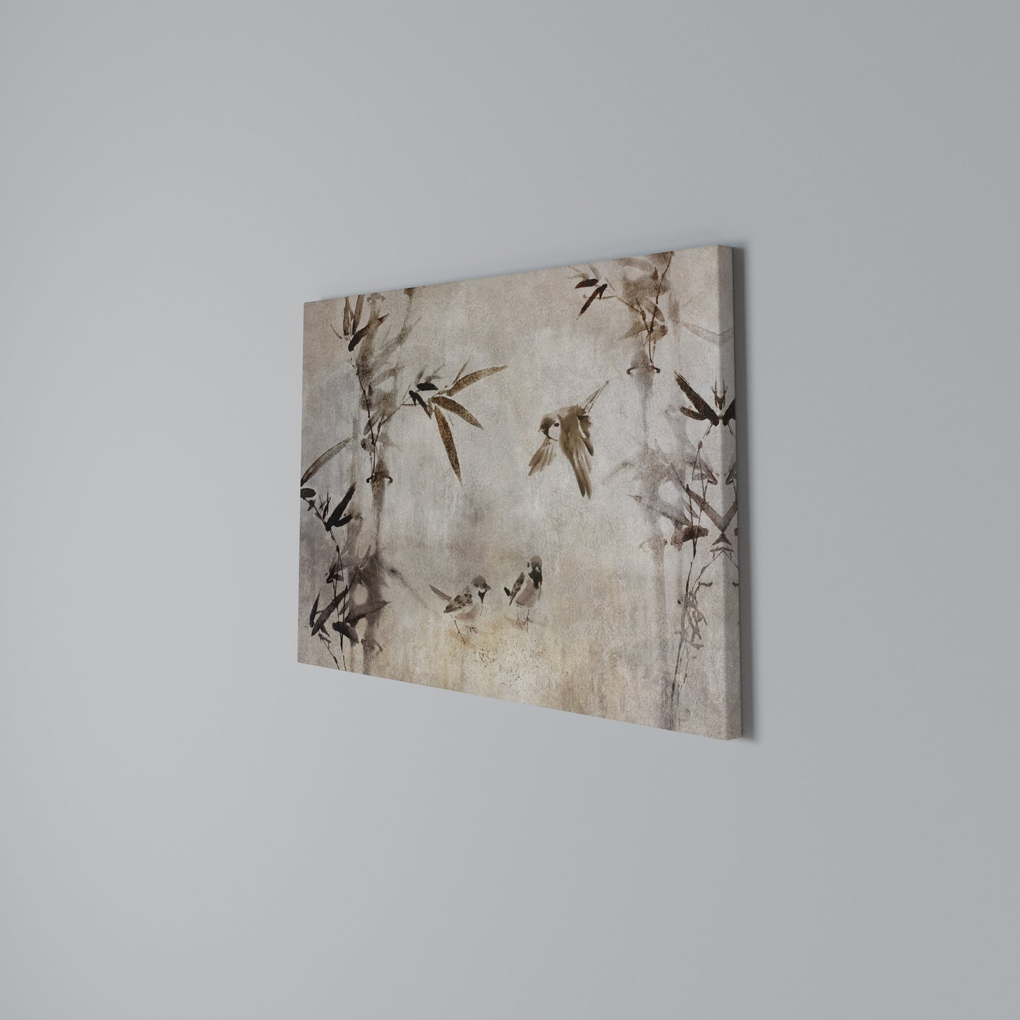 SPARROW BLISS Horizontal Canvas Print