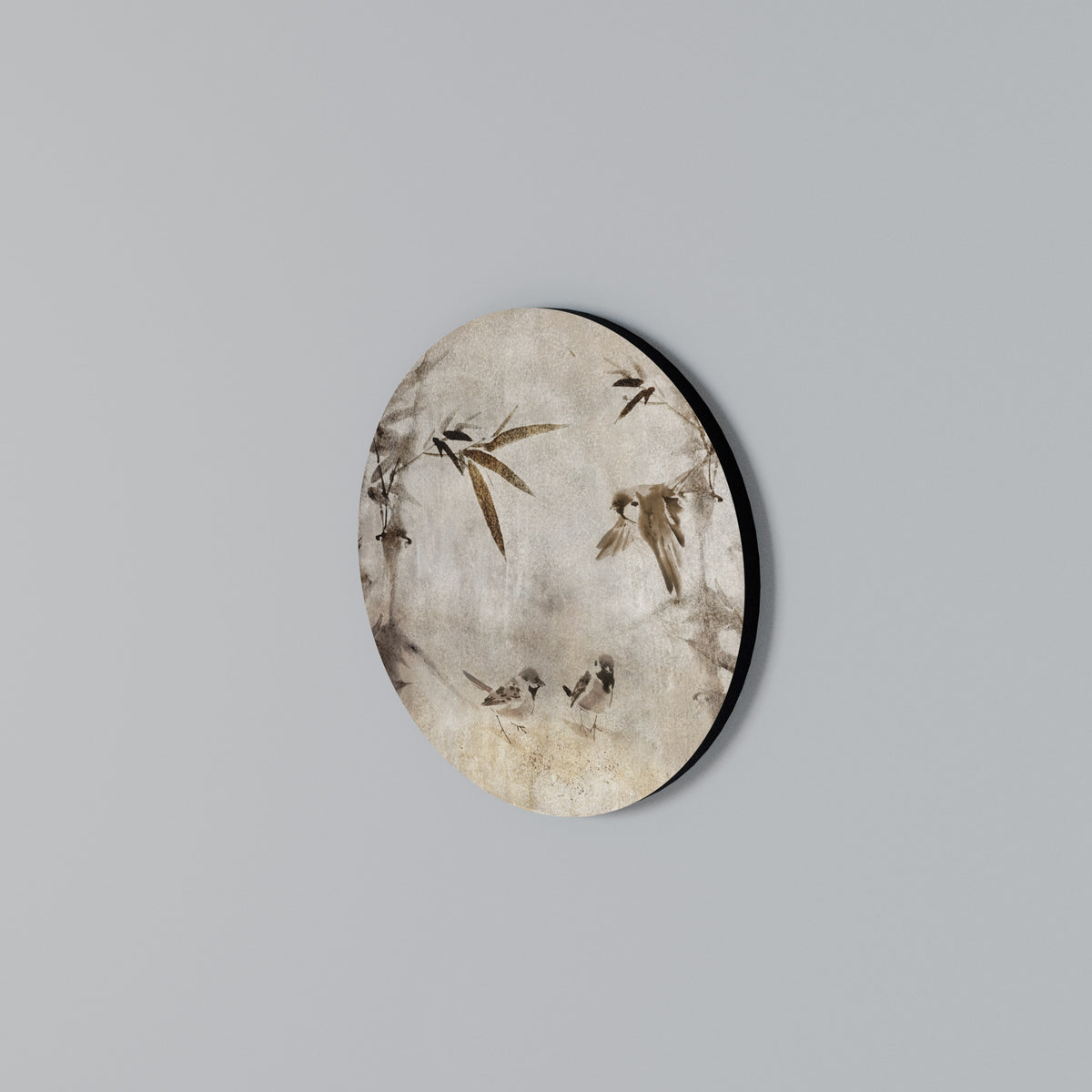 SPARROW BLISS Kulatá nástěnná dekorace