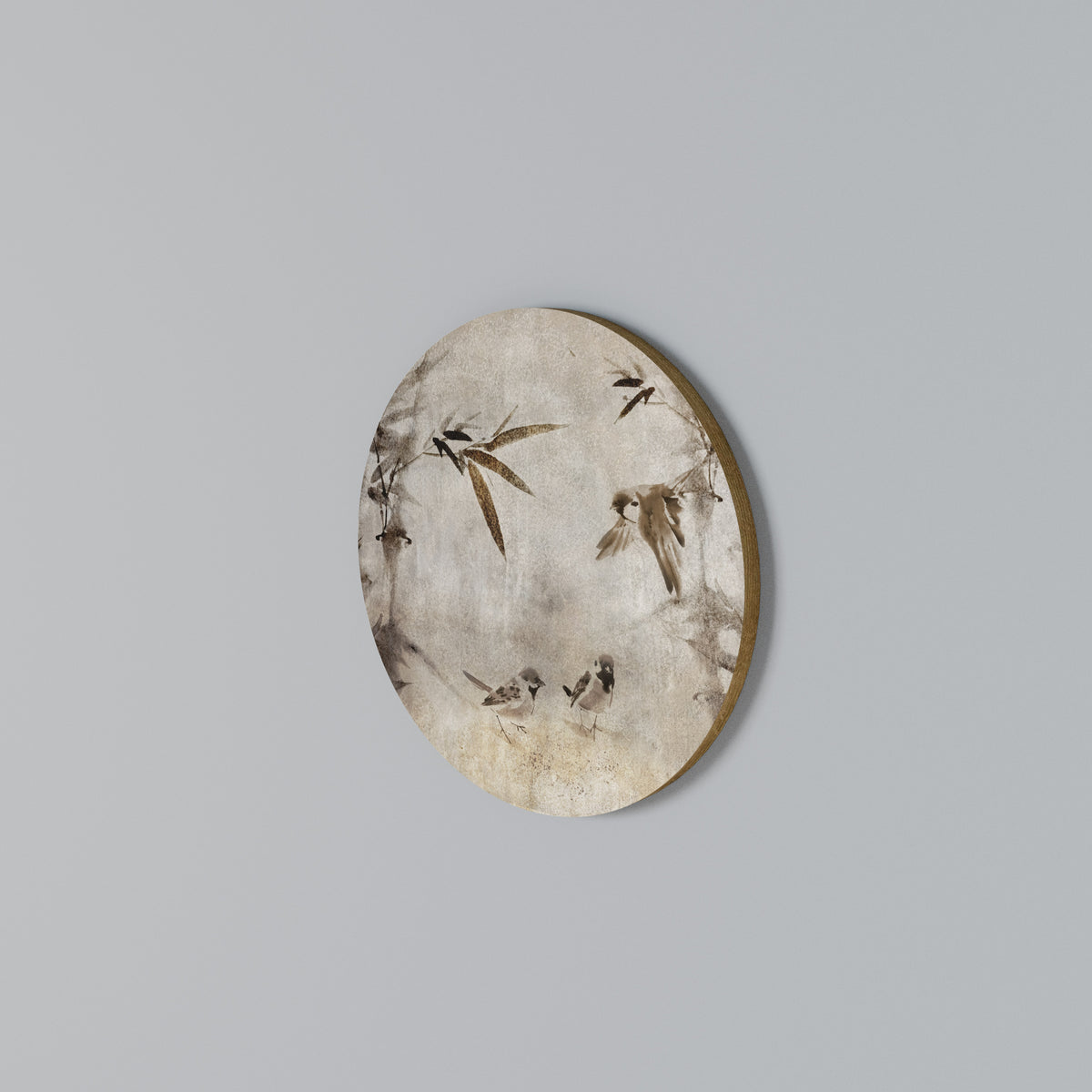 SPARROW BLISS Kulatá nástěnná dekorace
