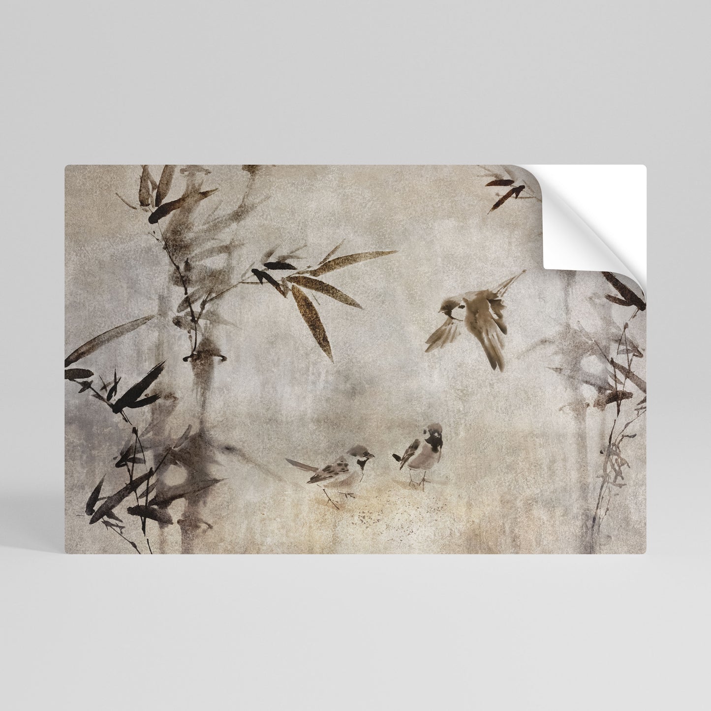 SPARROW BLISS Vodorovný samolepicí plakát