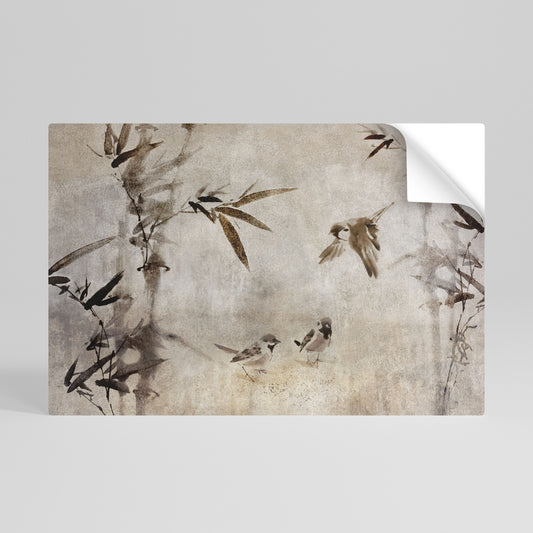 SPARROW BLISS Vodorovný samolepicí plakát