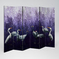 MYSTICAL CRANE GATHERING 6dílný paraván