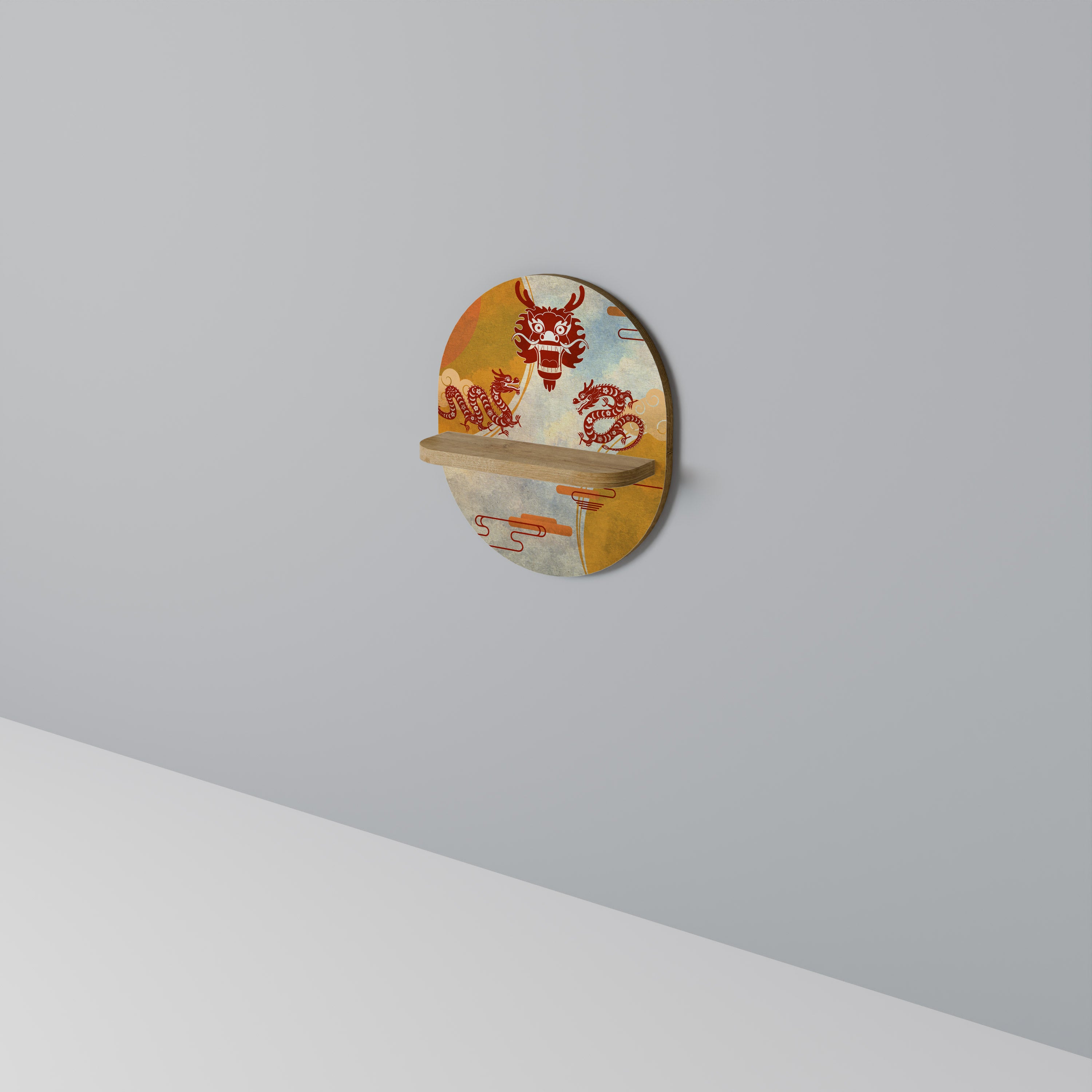 MYSTICAL DRAGON Art Shelf