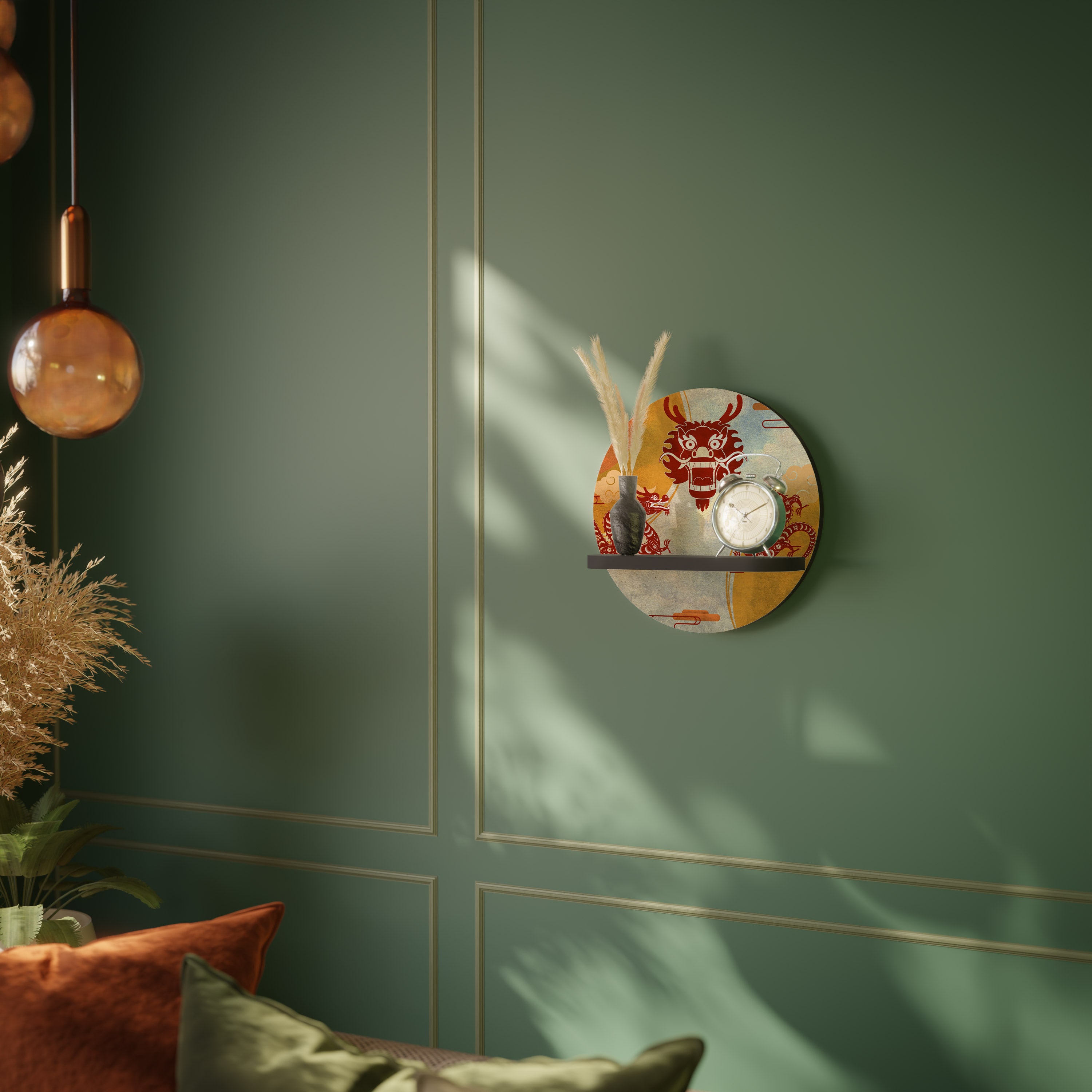 MYSTICAL DRAGON Designová police