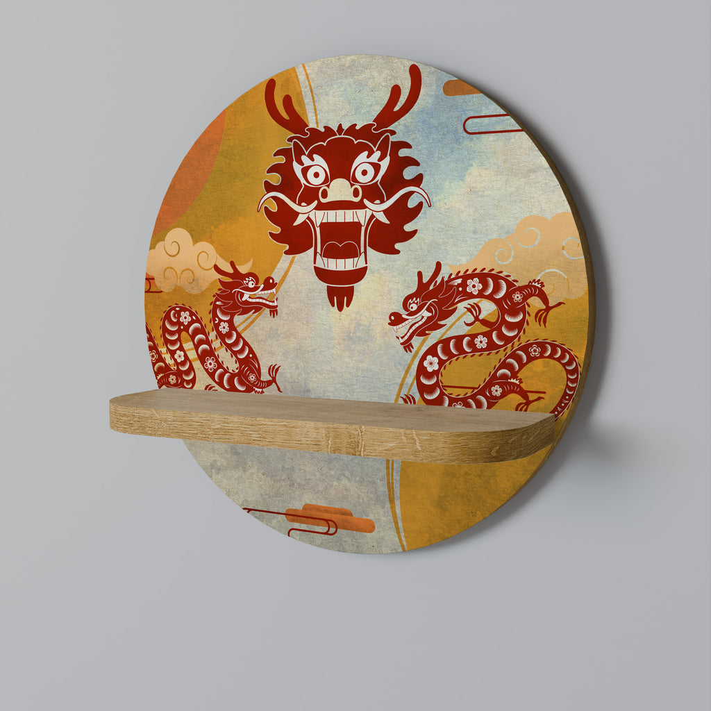 MYSTICAL DRAGON Designová police