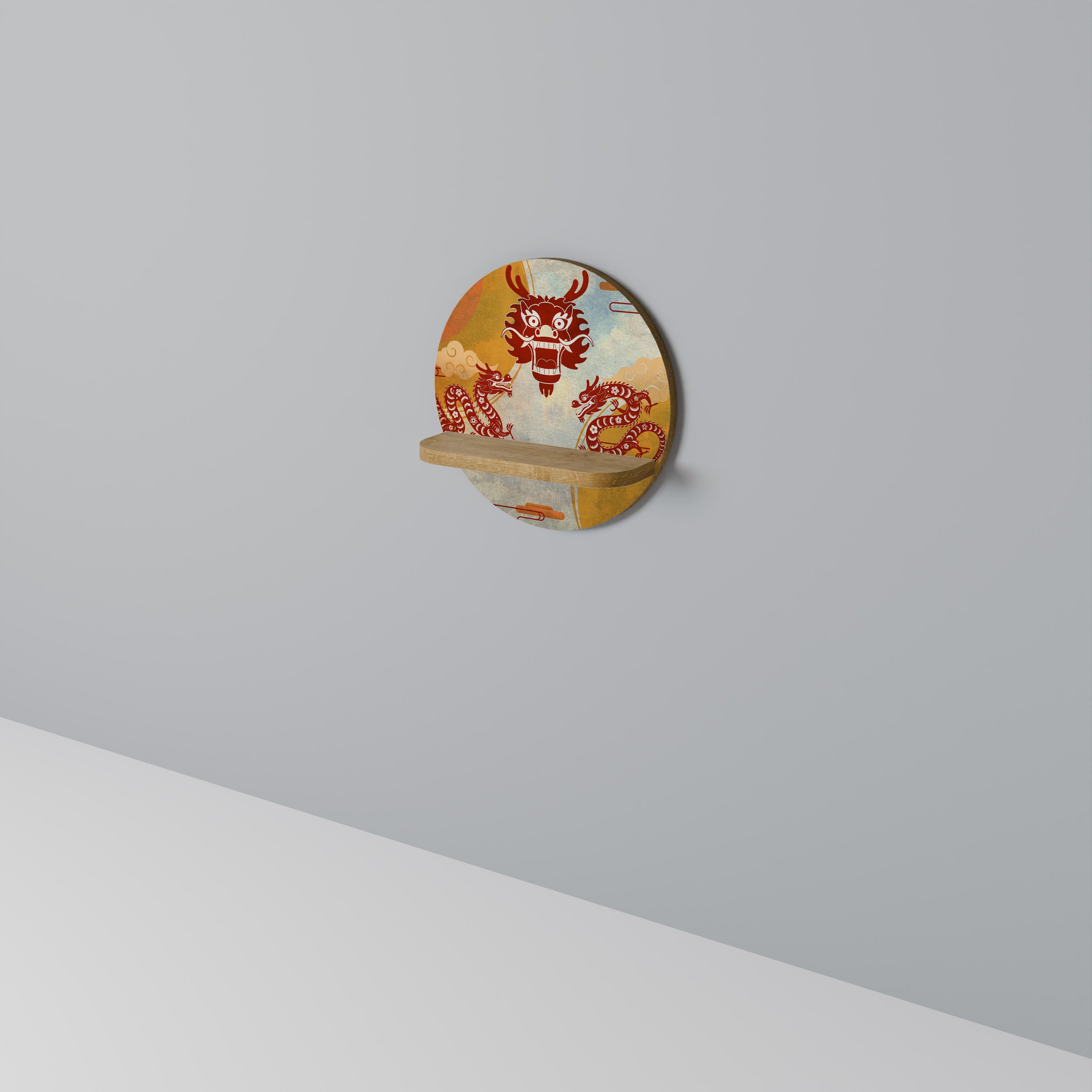 MYSTICAL DRAGON Art Shelf