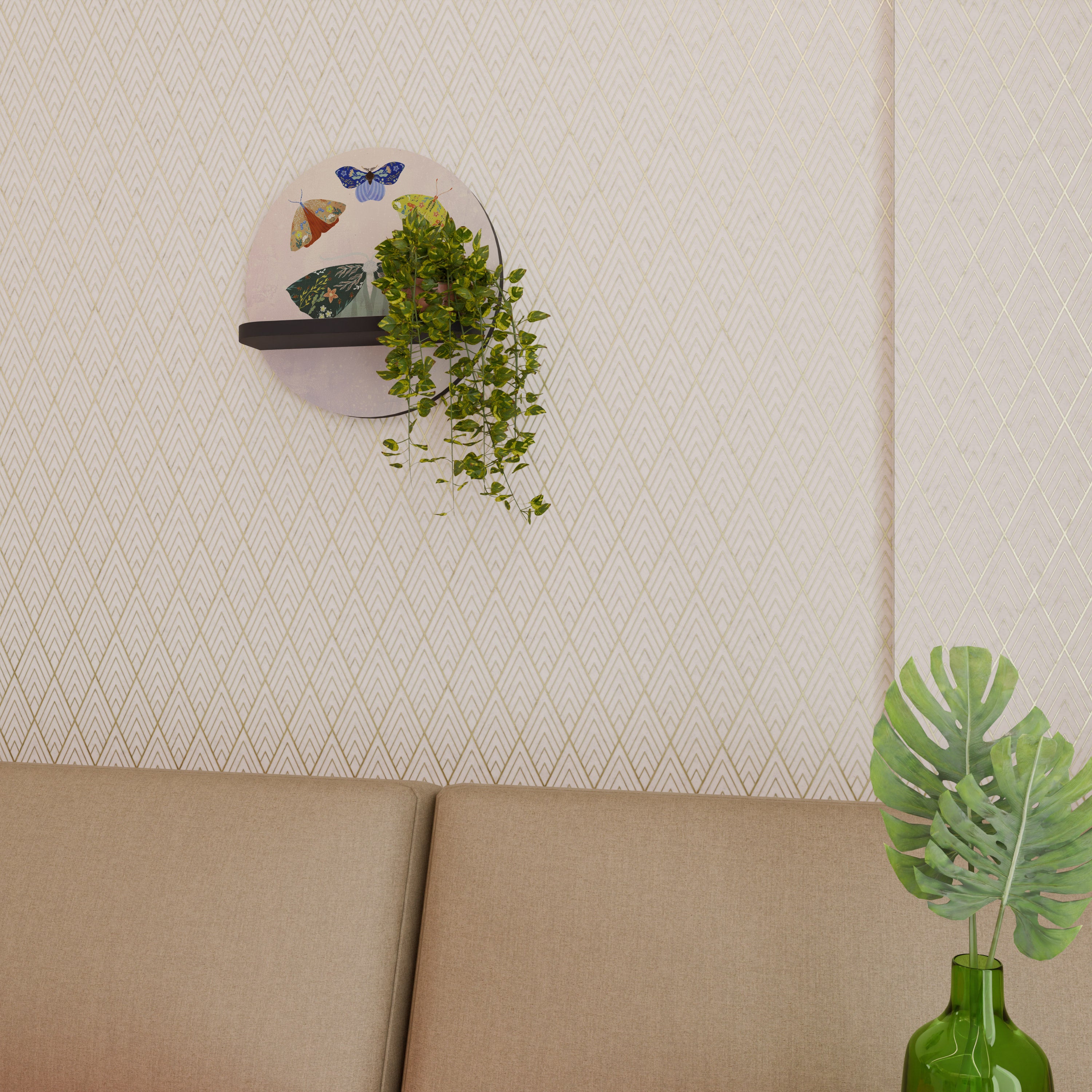 MOTH INTO THE LIGHT Designová police