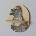 FEATHERED FASHIONISTA Designová police