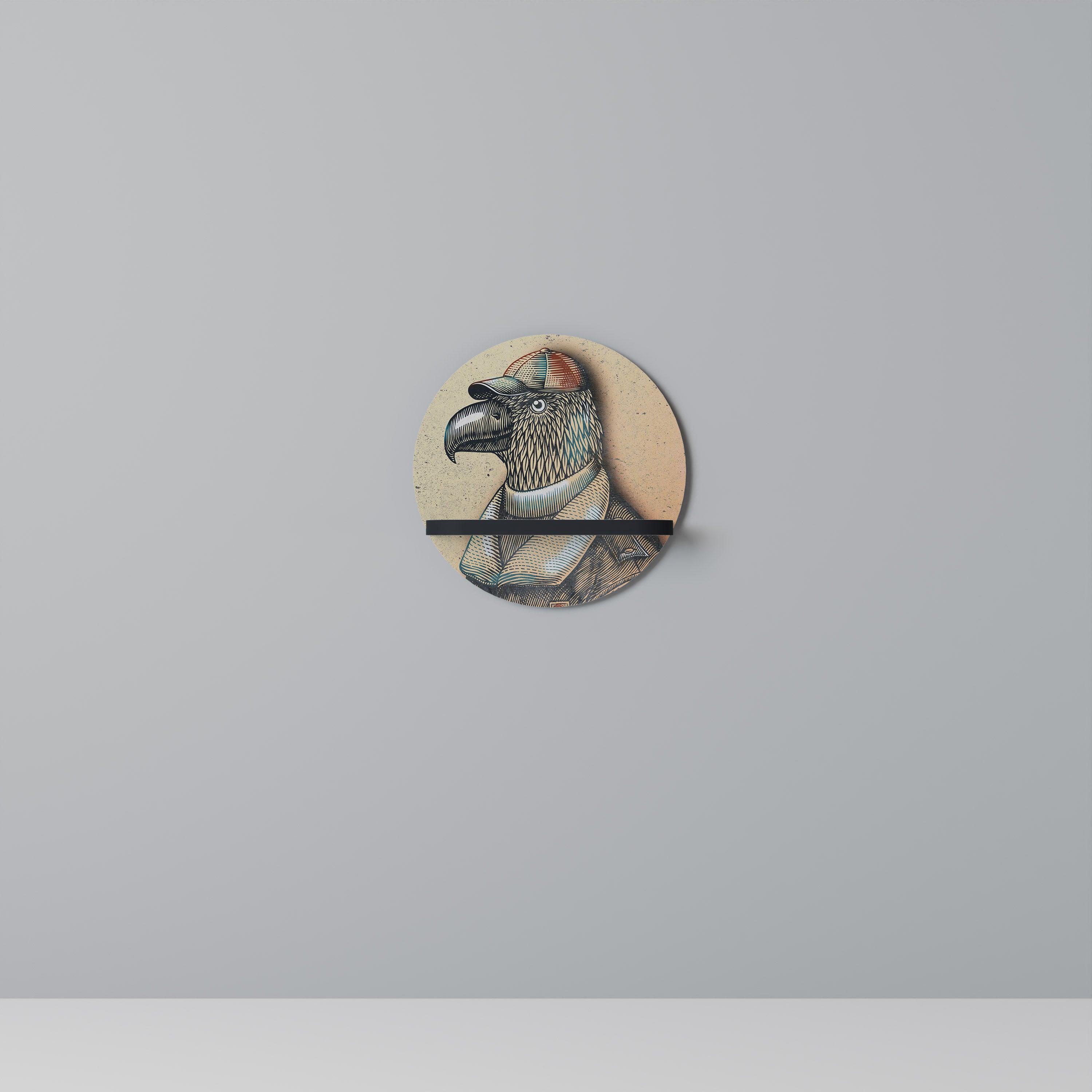 FEATHERED FASHIONISTA Designová police