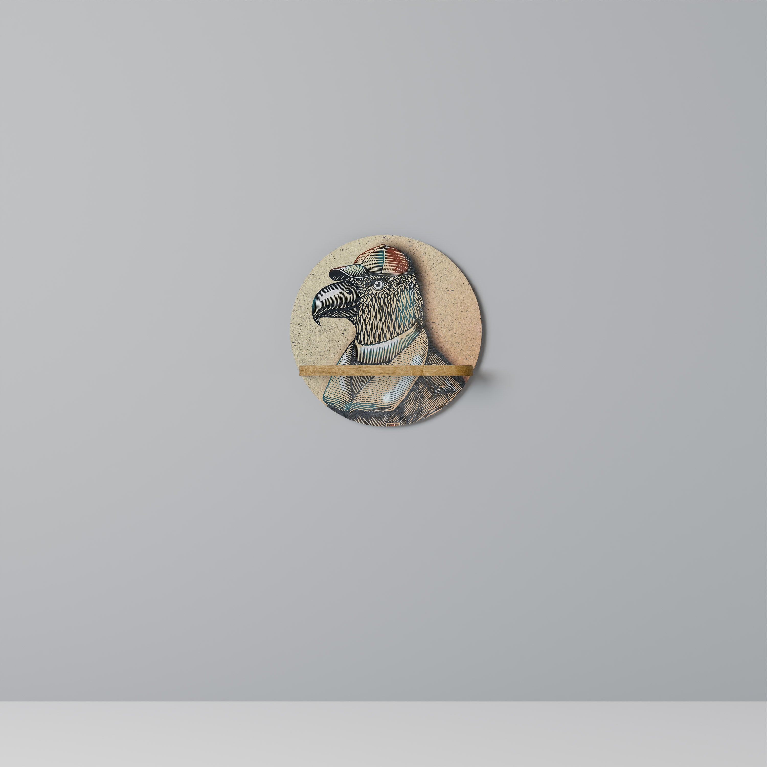 FEATHERED FASHIONISTA Designová police