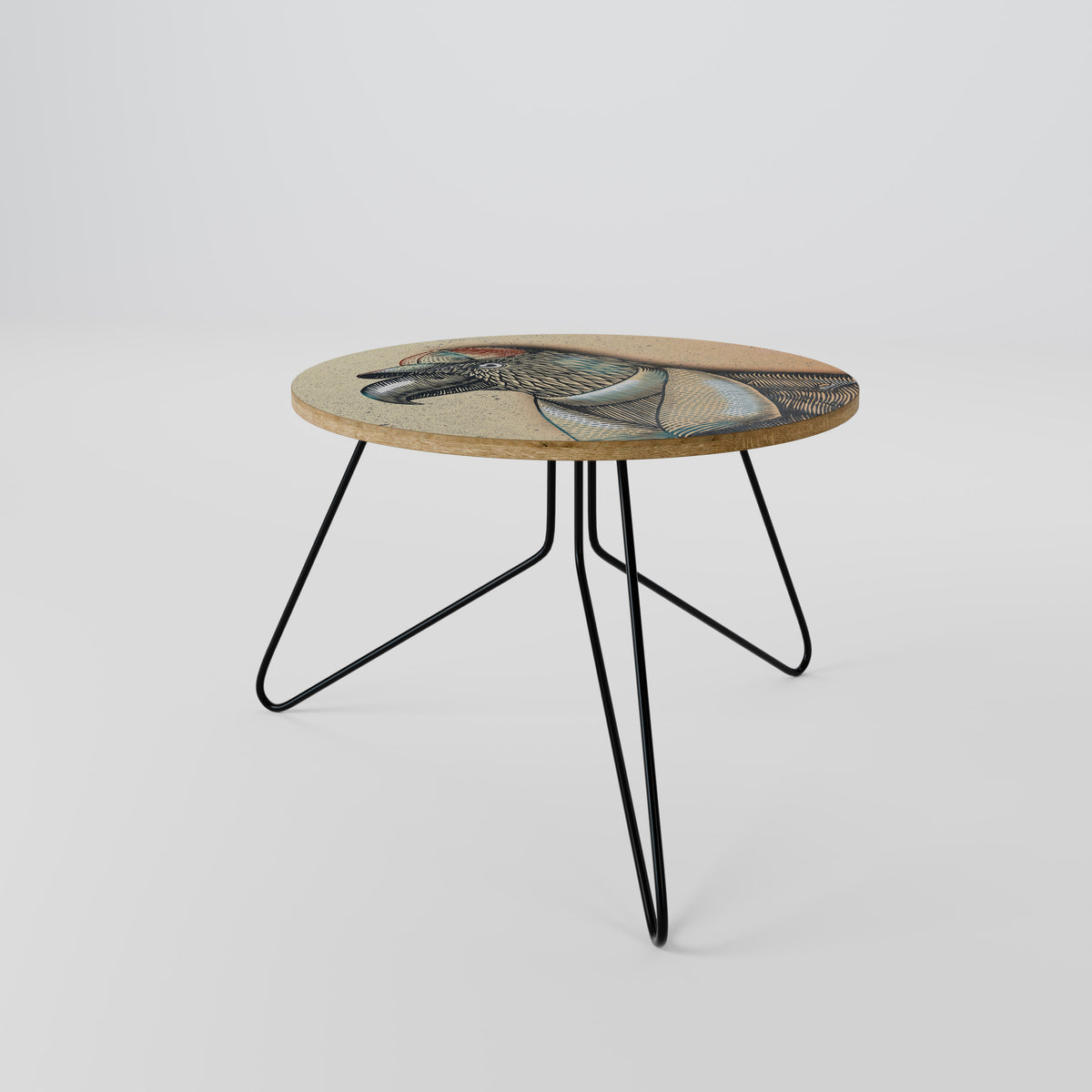 FEATHERED FASHIONISTA Konferenční stolek