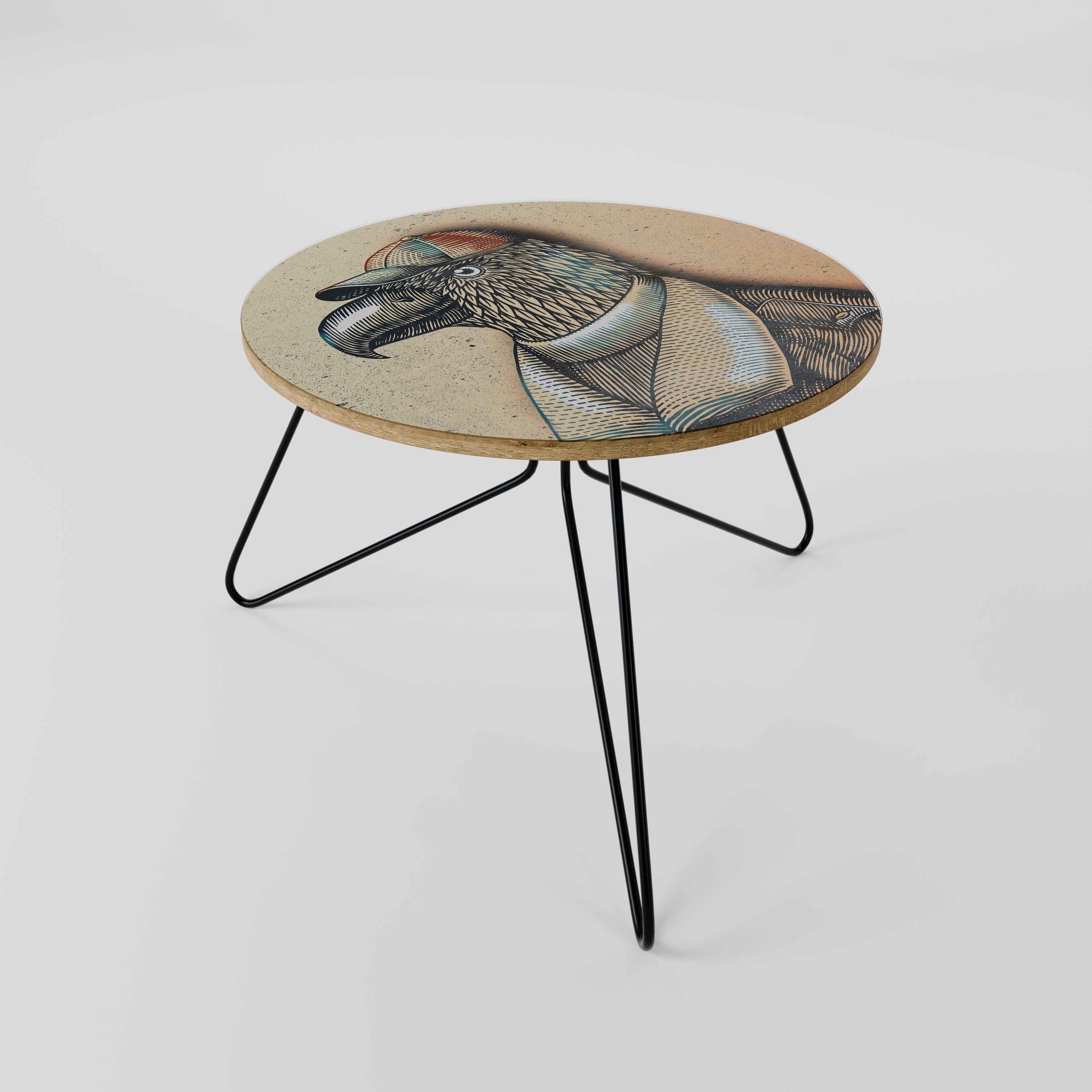 FEATHERED FASHIONISTA Coffee Table