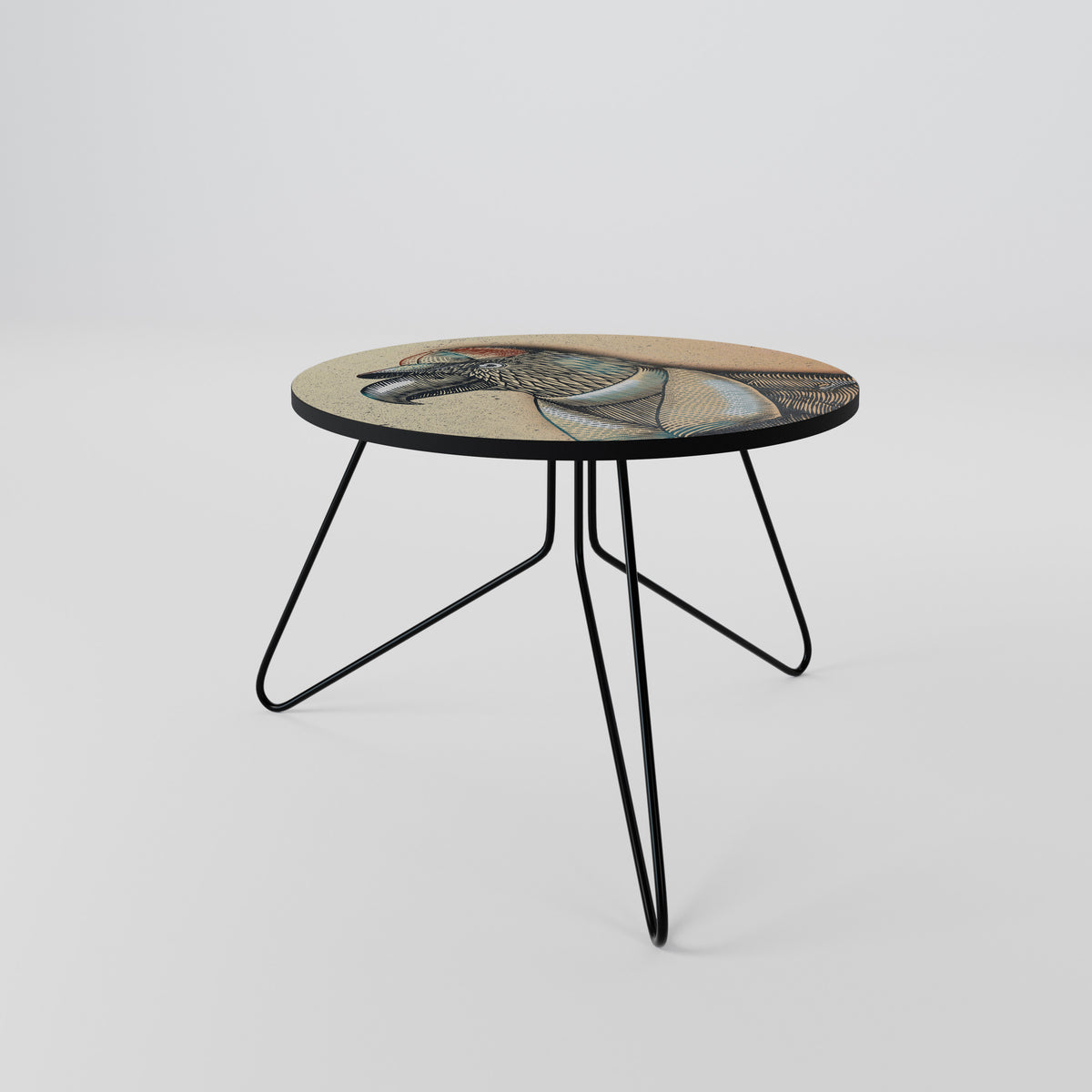 FEATHERED FASHIONISTA Konferenční stolek