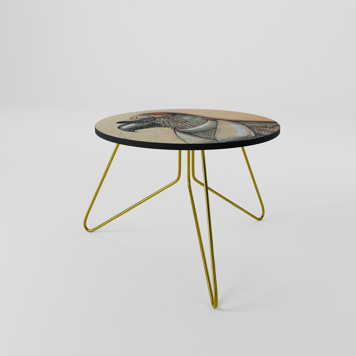 FEATHERED FASHIONISTA Konferenční stolek