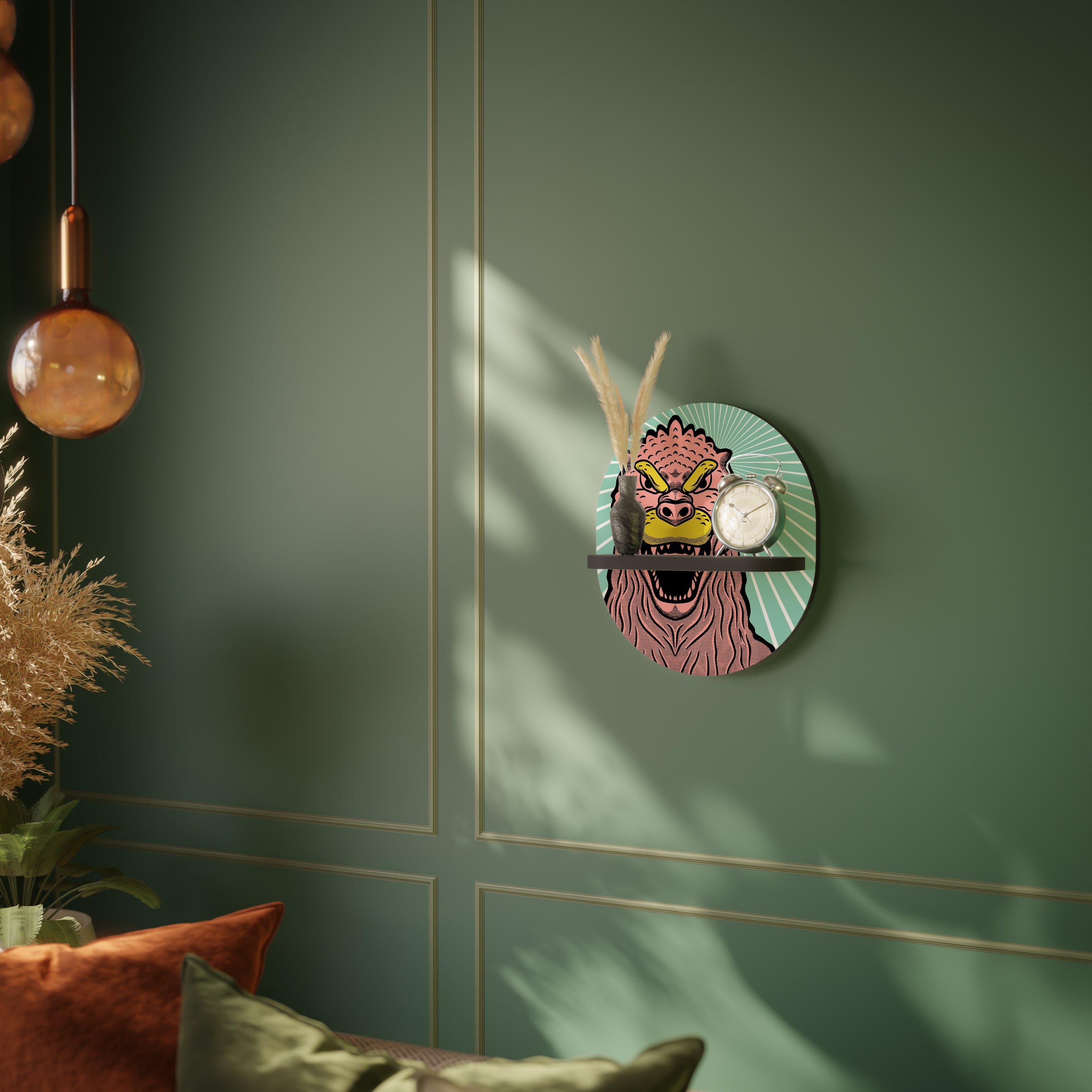 GODZILLA WELCOME Designová police