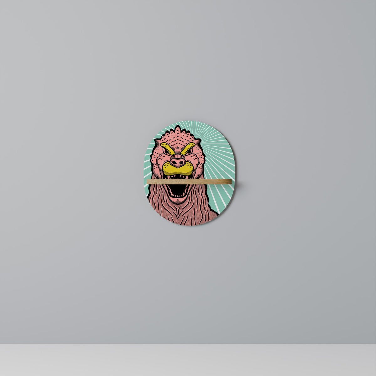 GODZILLA WELCOME Designová police