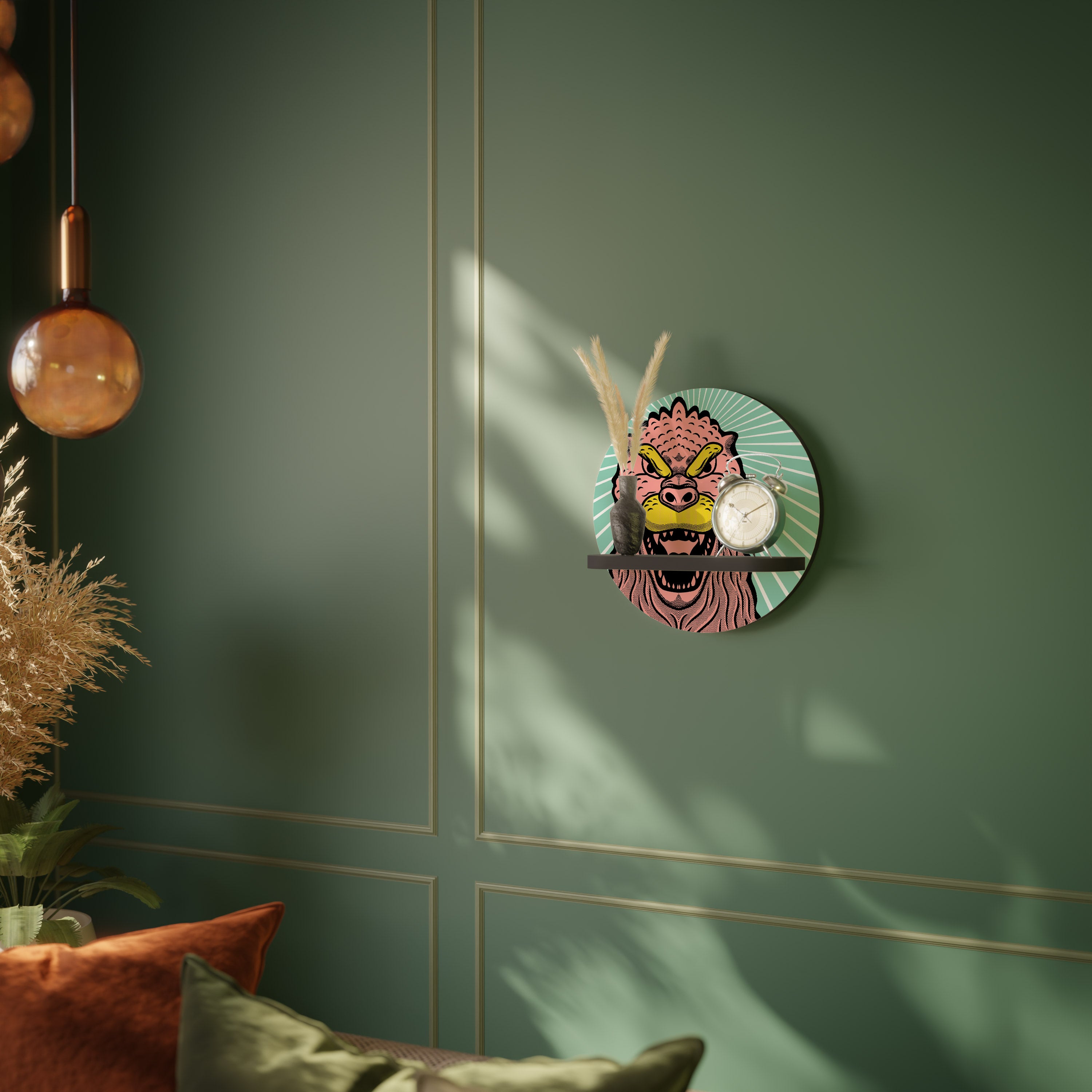 GODZILLA WELCOME Designová police