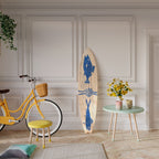 MARINE CREATURES Dekorativní panel ve tvaru surfu