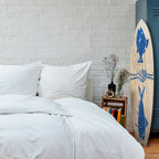 MARINE CREATURES Dekorativní panel ve tvaru surfu