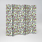 INDIAN FISH 5-Panel Room Divider