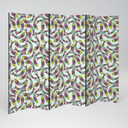 INDIAN FISH 6-Panel Room Divider