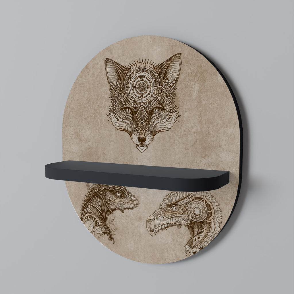 STEAMPUNK TRIO Designová police