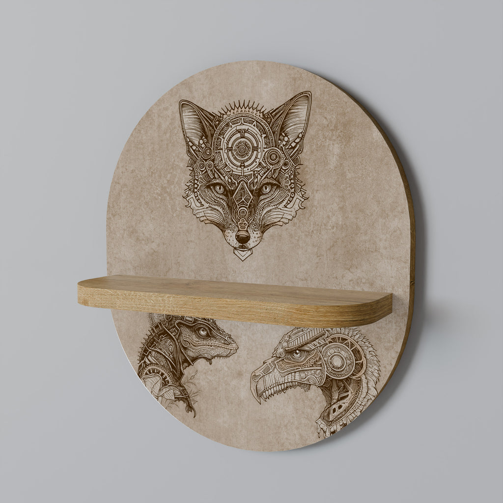 STEAMPUNK TRIO Designová police