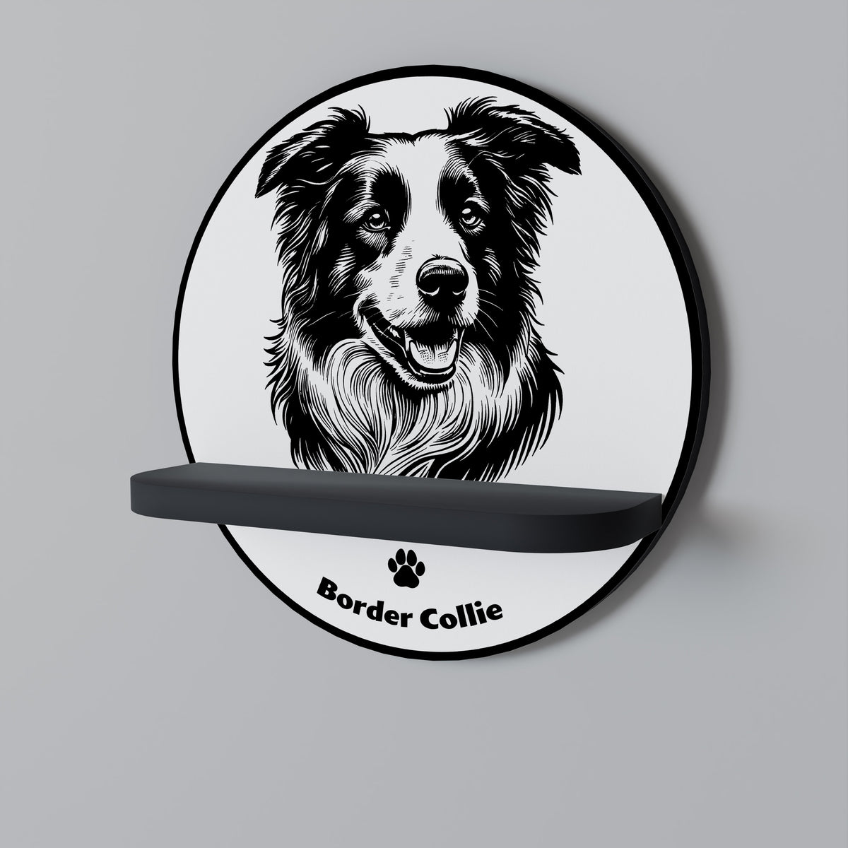 BORDER COLLIE Designová police