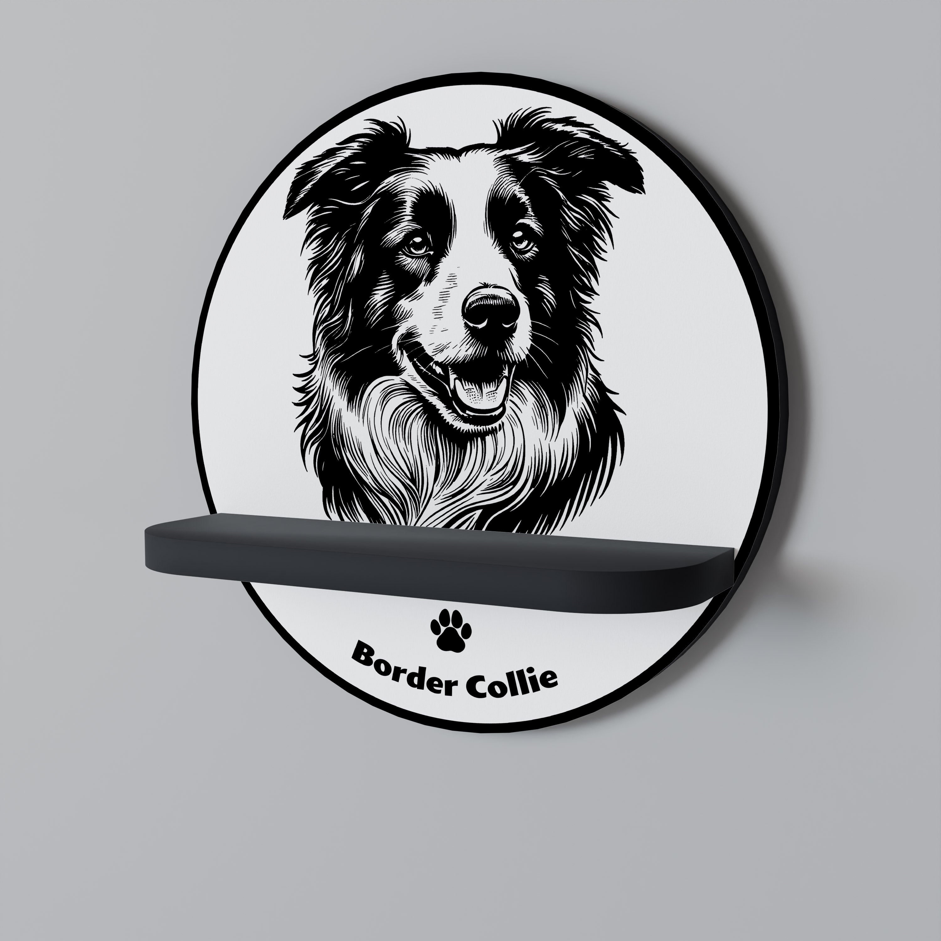 BORDER COLLIE Designová police