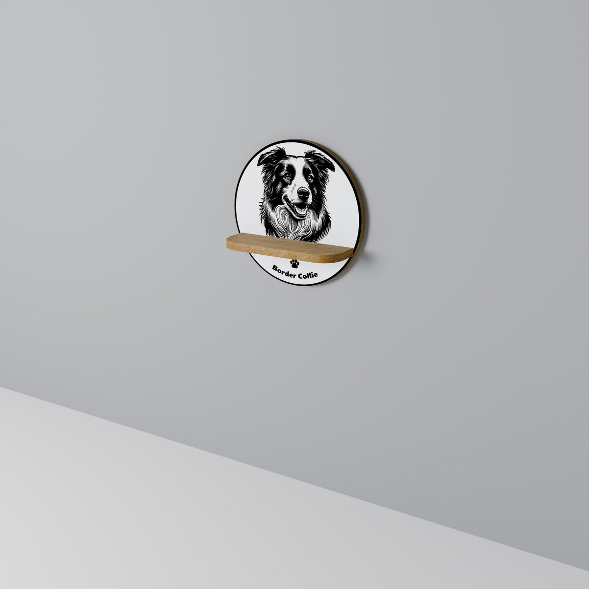 BORDER COLLIE Designová police