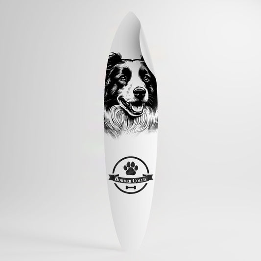 BORDER COLLIE Samolepka ve tvaru surfu