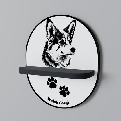 WELSH CORGI PEMBROKE Designová police