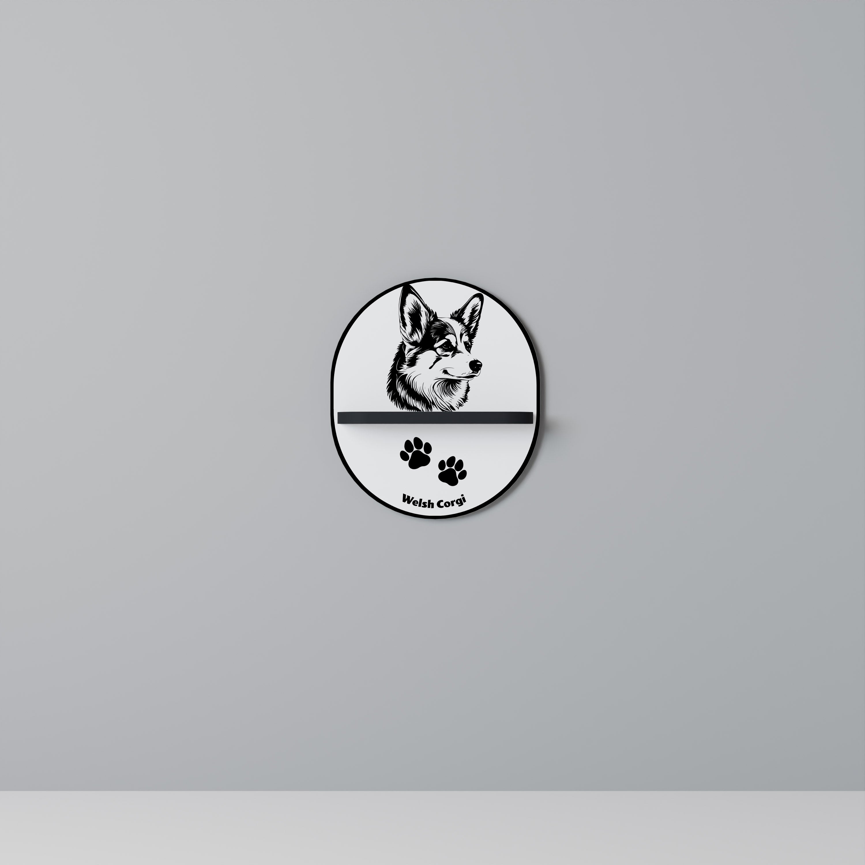 WELSH CORGI PEMBROKE Designová police