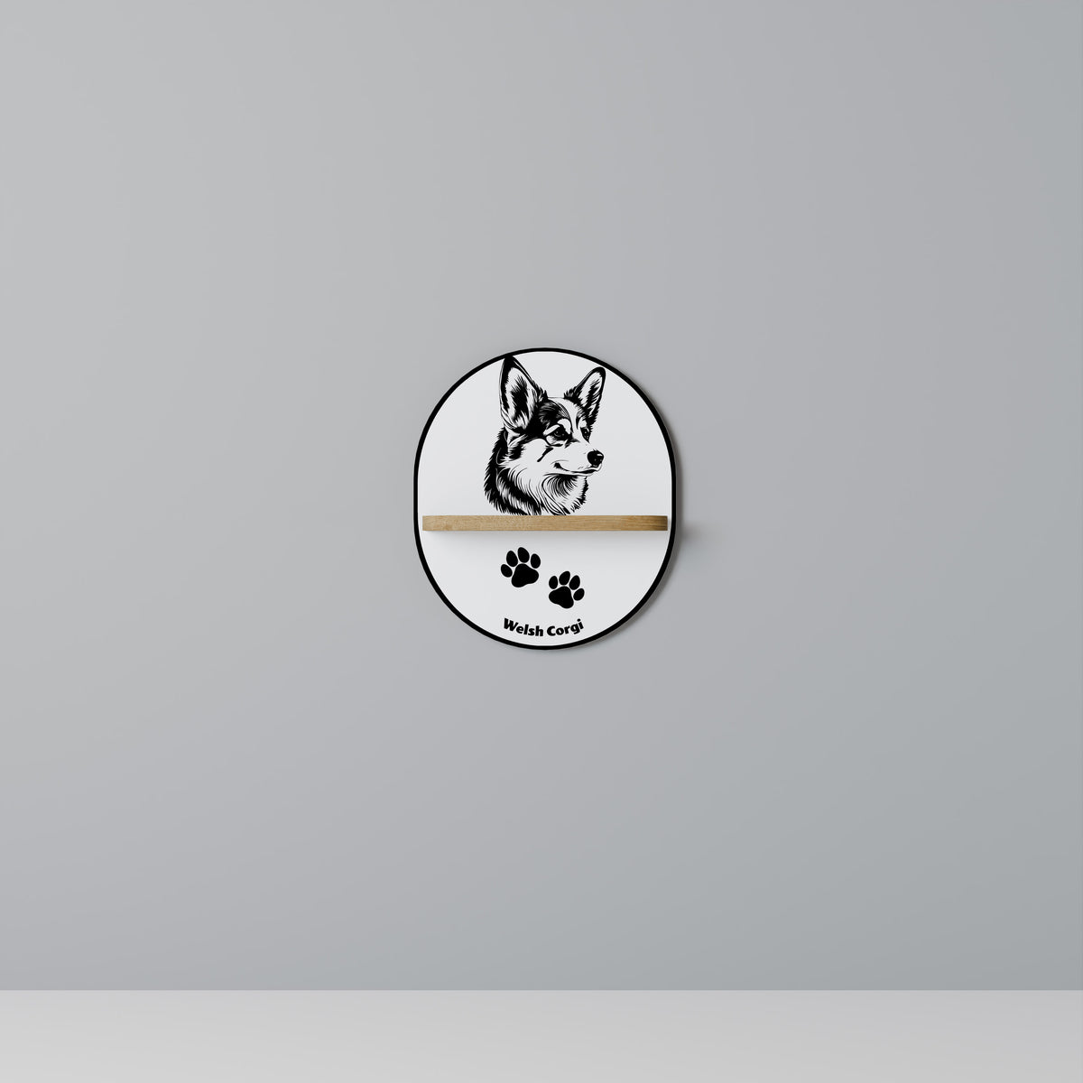 WELSH CORGI PEMBROKE Designová police