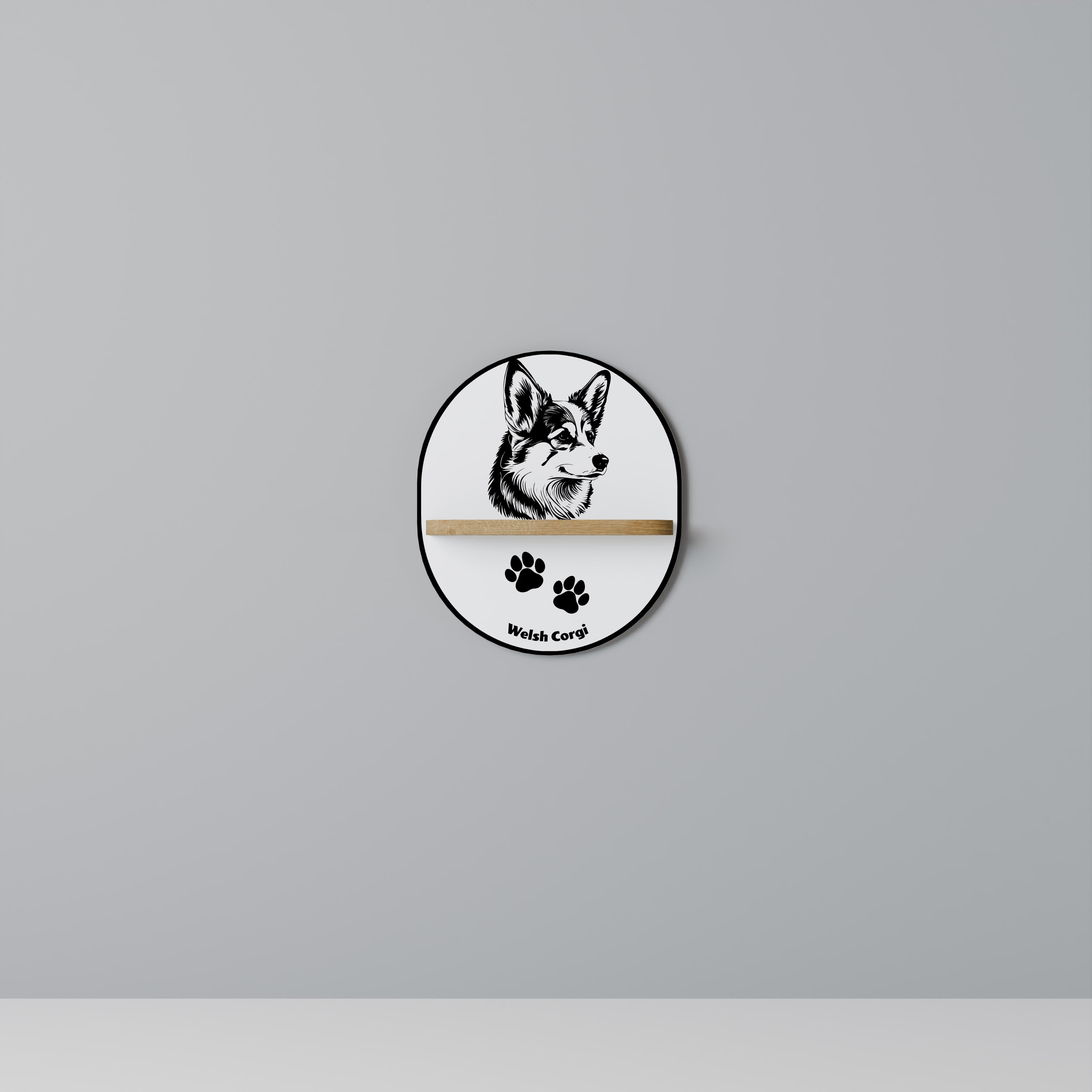 WELSH CORGI PEMBROKE Designová police