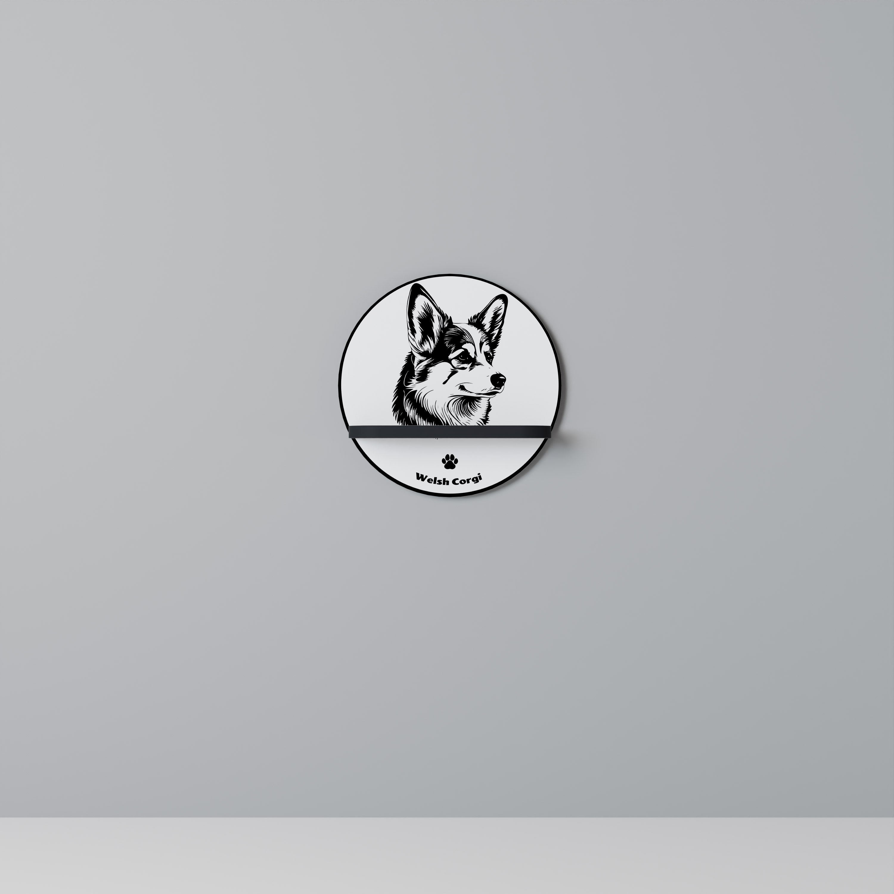 WELSH CORGI PEMBROKE Designová police