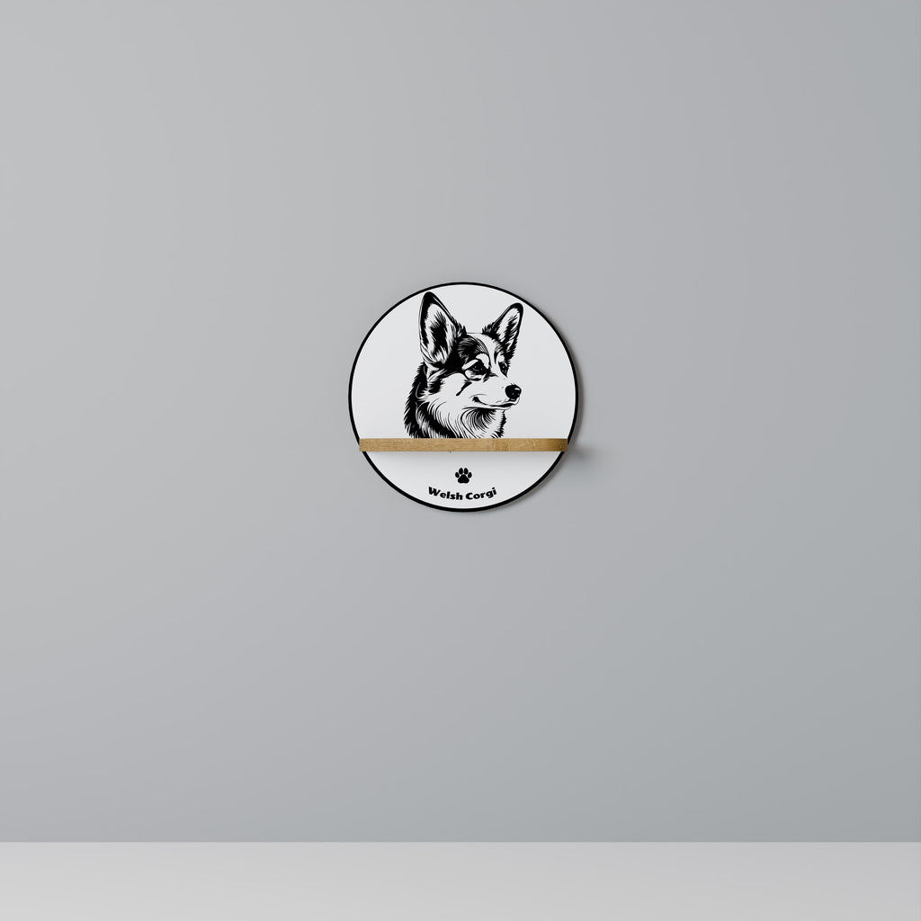 WELSH CORGI PEMBROKE Designová police