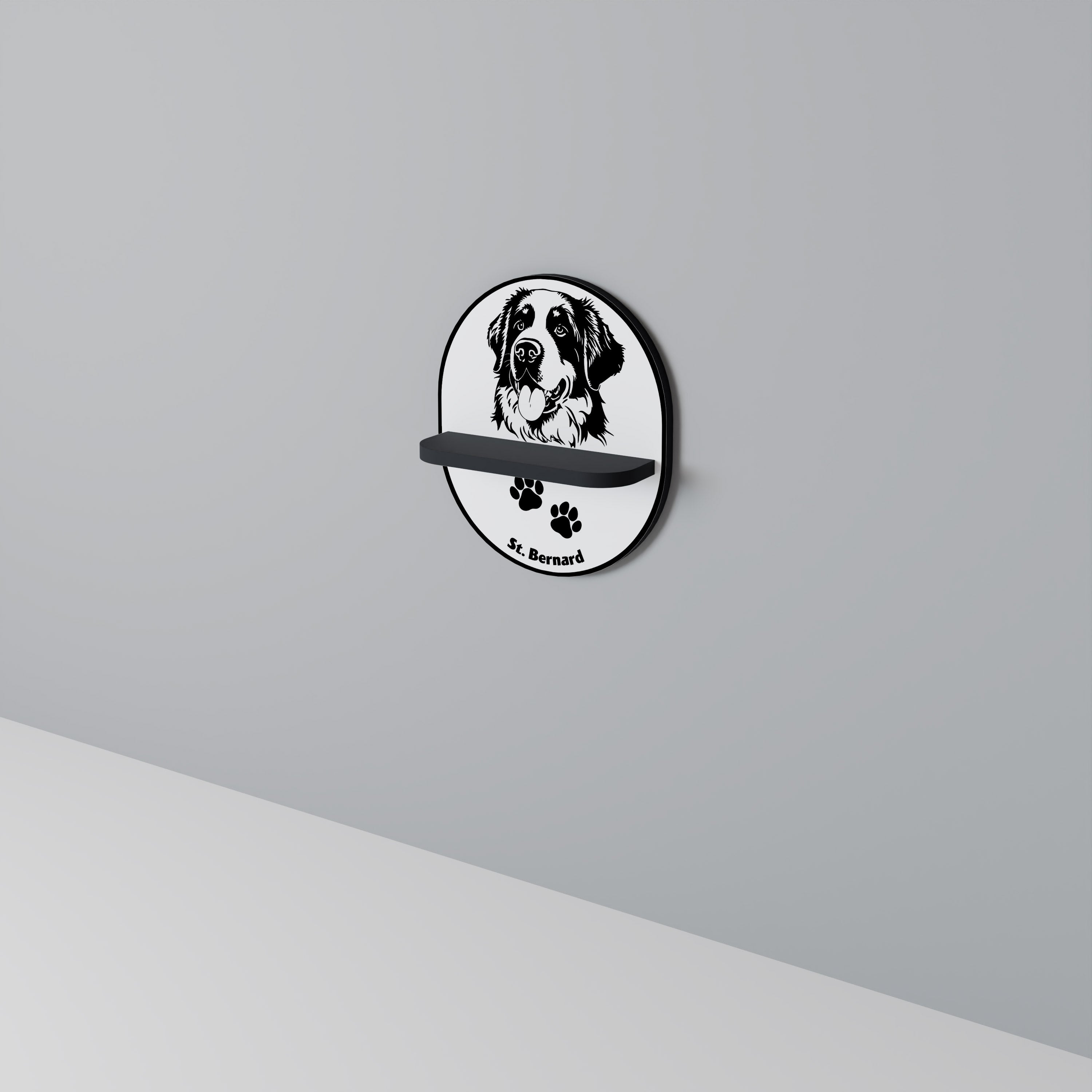 SAINT BERNARD Art Shelf