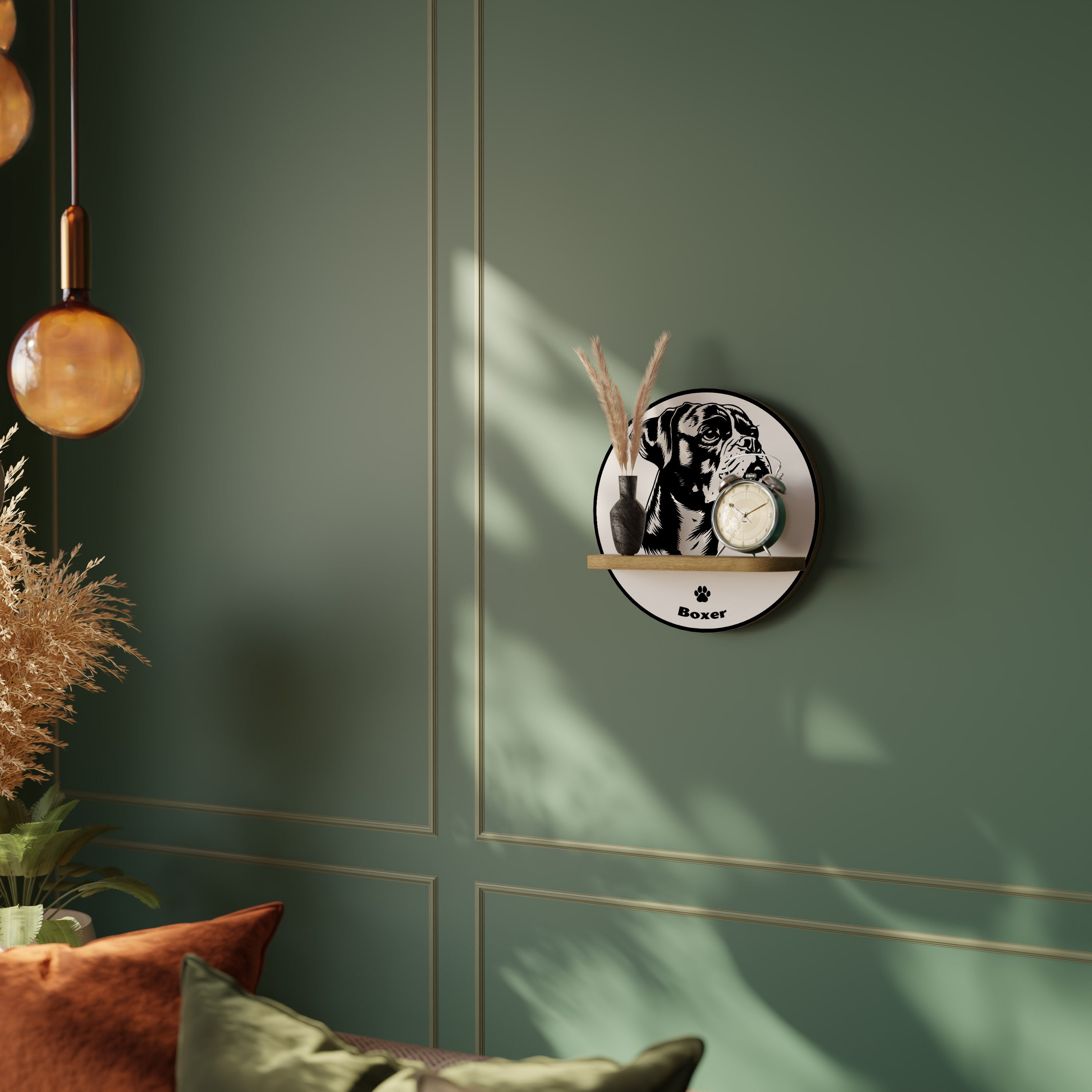 BOXER DOG Designová police