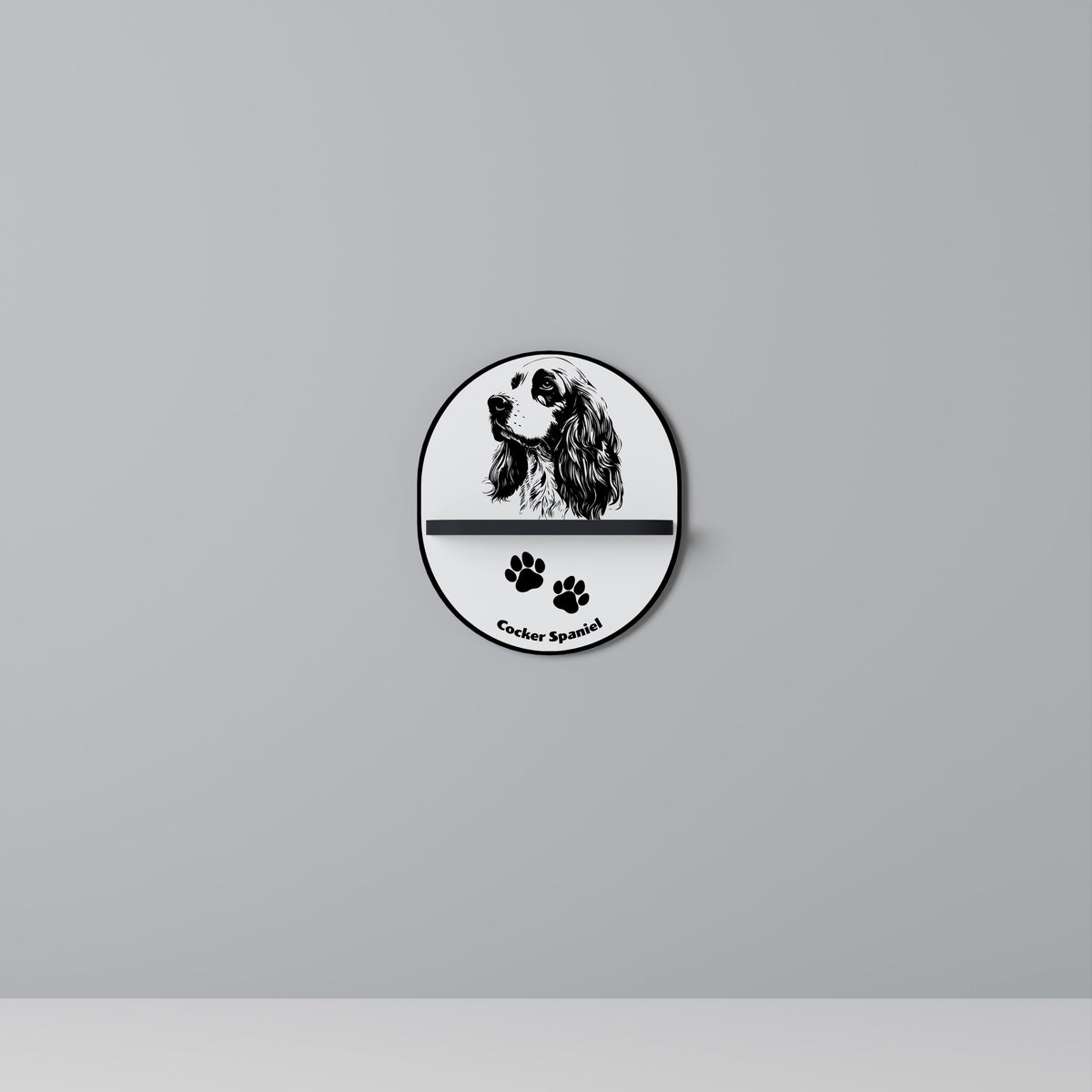 ENGLISH COCKER SPANIEL Designová police
